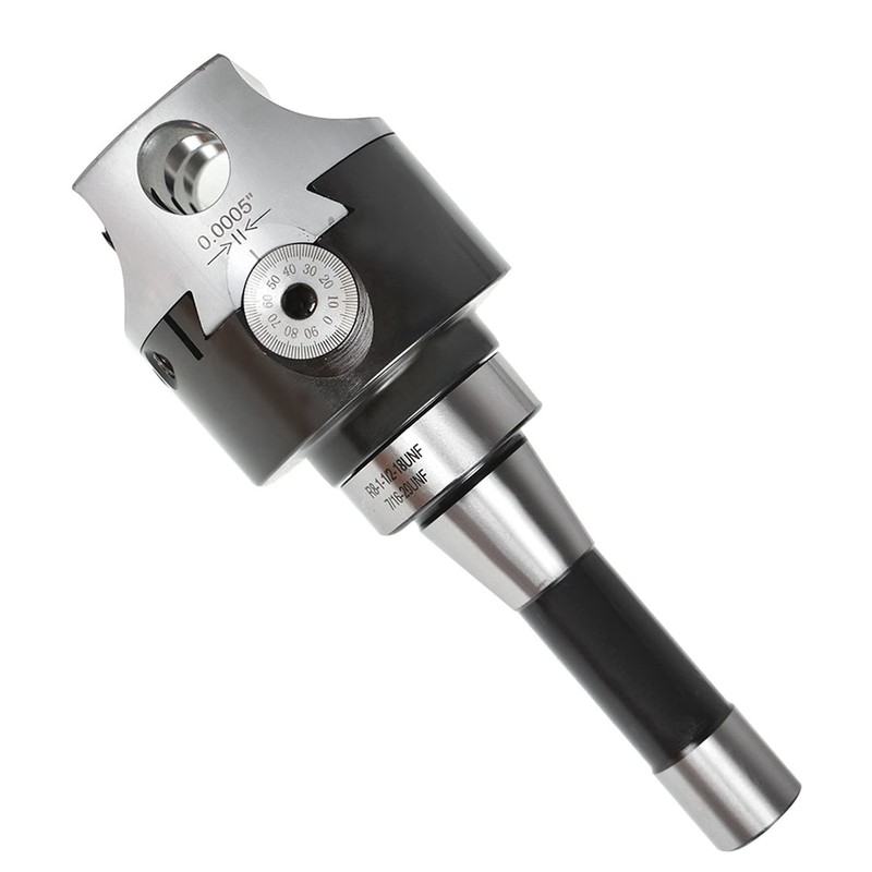 WFLNHB 12Pcs Set 3 Boring Head R8 Shank 3/4 Carbide