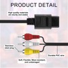 N64 AV Cable Compatible with Game Cube/N64/NGC/Super SNES, N64 Cables
