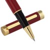Zalantan Ballpoint Pen, Premium Luxury Ballpoint Pen, Beautiful Fountain Pen for Men, Pure Copper, Gentle Journaling Pen, Comes with Gift Box and 2 Refills (Red)
