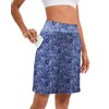 vbcdwa Womens Knee Length Skorts Skirts with Pockets Shorts High