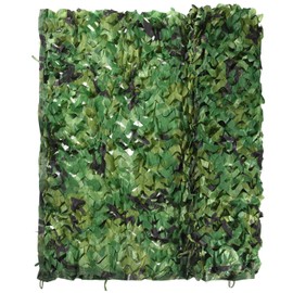 TUPARKA 2 x 3 m Woodland Oxford Fabric Green Net for Camping Military Hunting Shooting Hiding Place Garden Decoration