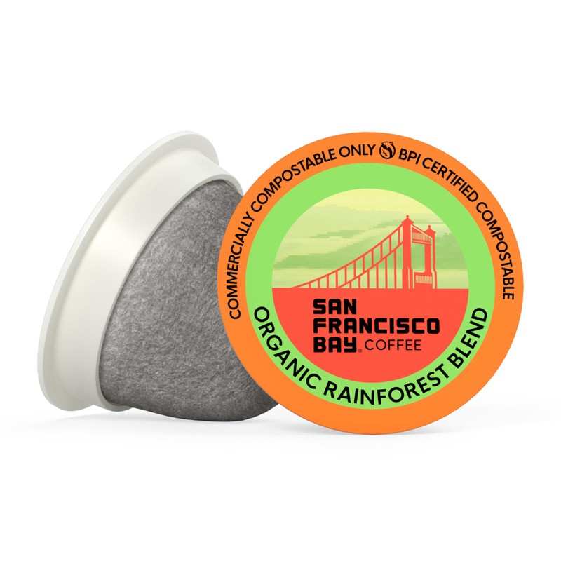 San Francisco Bay K-Cup Coffee Pods, Organic Rainforest Blend (120