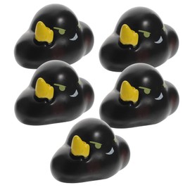 Generic 5Pcs Cartoon Cloud Ornaments Adorable Cloud Statues for Room Decor Creative Micro Landscape Accessories Safe and Durable Decoration for Home and Parties