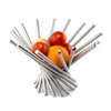 Fruit Basket Foldable Fruits Vegetable Holder Stainless Steel Serving Bowl