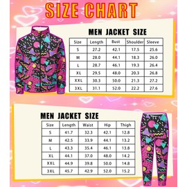 Nosirhoc Men's Tracksuits Sweatsuits 70s 90s 80s outfit for men 2 Piece Casual Athletic Full Zip jogging Sports Sets with 2 knit Cuffed Beanie 06-XL