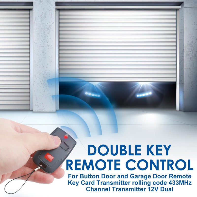 Garage Door Remote Control BFT 433.92 MHz, 2 Channels for