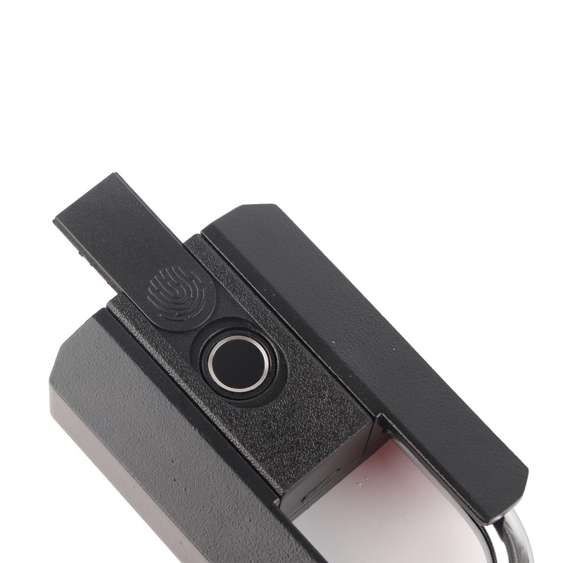 Fingerprint Padlock Waterproof Sensitive Rustproof Zinc Alloy Smart Electronic Padlock