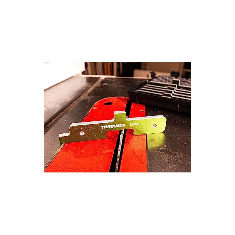 Torquata Set of 7 Metric Setup for Router Tables &