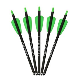 X-BOW FMA Carbon Bolts - 7.5 Inch | High Range - for Cobra System, Cobra R9 + R10 & Cobra Adder - Pack of 10; Crossbow