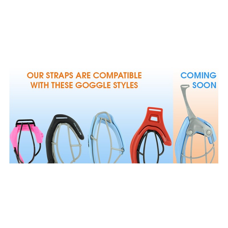 LokoSphere Goggle Strap, One Size, Navy