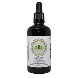 Lugols Iodine Solution 3% - 110ml - with Glass Pipette