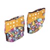 2pcs Cloth Diapers 6 Layer Structure Washable Reusable Elastic Waistband
