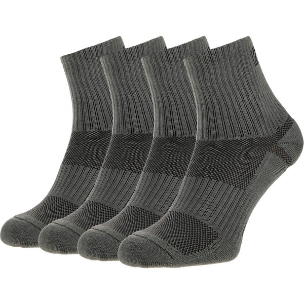 281Z Military Cotton Micro Crew Boot Socks - Cushioned Sole