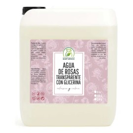 Agua De Rosas Con Glicerina Transparente 5 Litros
