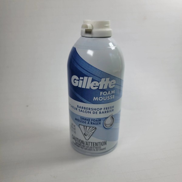 Gillette Foam Mousse Barbershop Fresh Shave Foam 11 oz NEW
