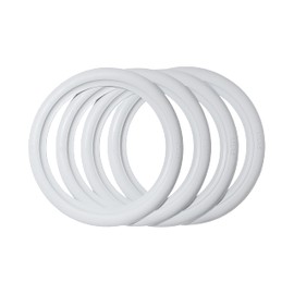 PORTAWALL Motorcycle tire 17 INCH White wall Tire insert rims side wall SET OF 4. 17 Rims Sidewall Rubber Ring Set/Universal Motorcyles Exterior Accessories(17in Slim profile 1-3/16'' (30mm) sidewall)