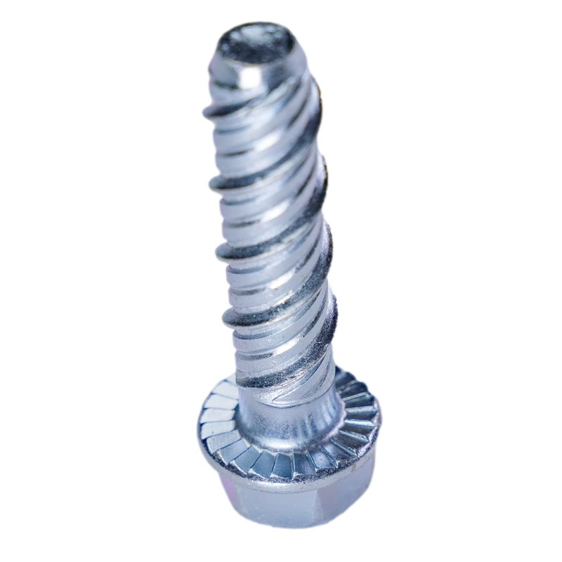 CONFAST LDC38134 3/8" x 1-3/4" Zinc Plated Large Diameter Concrete