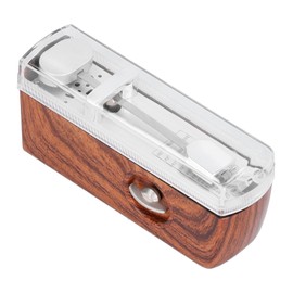 Mini Mechanical Metronome, Portable Guitar Metronome Traditional Small Size for Guitar Violin for Piano Ukeulele(Wood color)