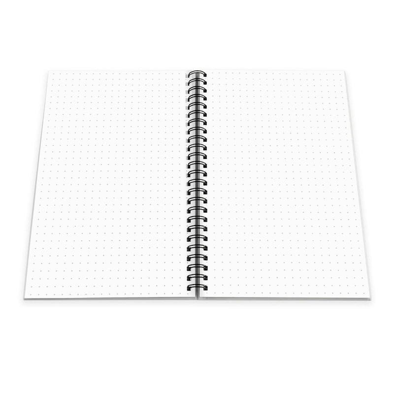 CafePress Sleep with A Cat Spiral Bound Journal Notebook, Personal