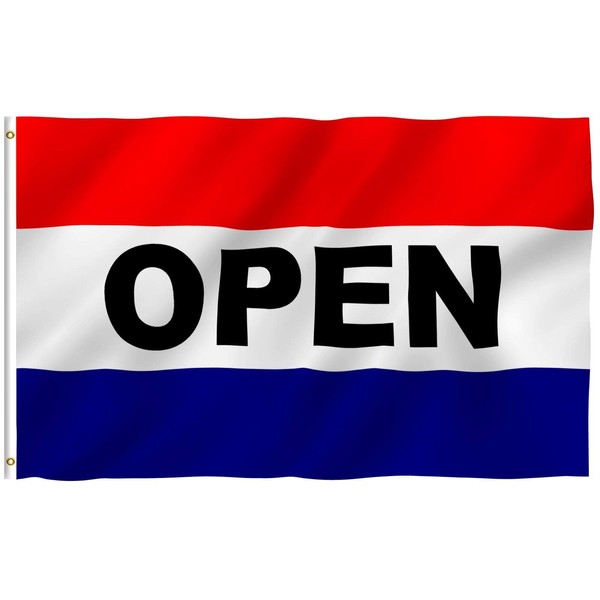 Anley ANLEY Fly Breeze 3x5 Foot Open Flag - Vivid