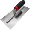 MAURERFREUND - Professional smoothing trowel, extra long aluminium support, non-slip