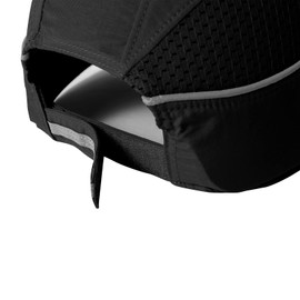 Safety Bump Cap, Baseball Hat Style, Comfortable Head Protection Lightweight Safety Hard hat(Black,Long Brim)