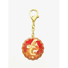 feng shui Mighty Phoenix New Luck Amulet Keychain