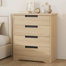 Unbranded 4 Drawer Dresser for Bedroom ,Wooden Dresser Organizer, Storage Chest of Drawers