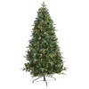Nearly Natural 6ft. Grand Teton Spruce Flat Back Artificial Christmas