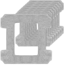 NIXOOT Pack of 8 Cleaning Pad Replacement Parts for Ecovacs Winbot W2 Omni / W2 / W1 Pro / W1 Window Cleaning Robots, Washable Microfibre Wipes Effectively Clean Stains and Dust from Windows