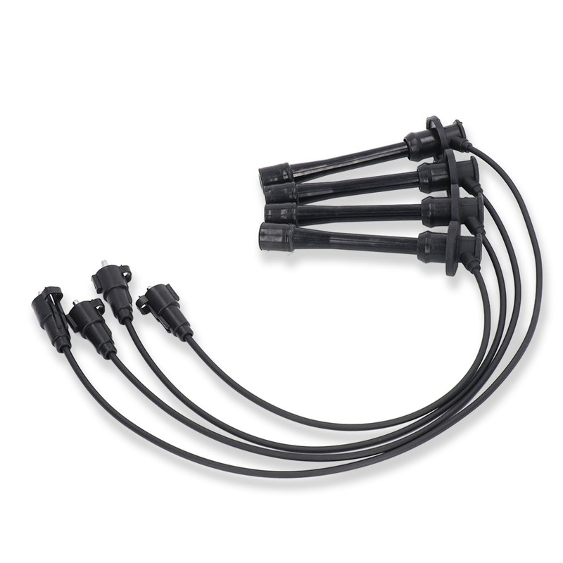 4pcs Spark Plug Wire Set 90919‑22387 Ignition Cable Kit Replacement