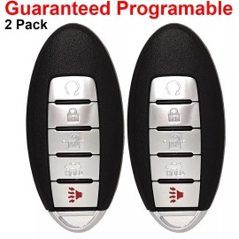 bravo-auto 2 Keyless Smart Remote Car Key Fob For 2016 2017 2018 Nissan Altima Maxima