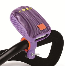 Bicycle Bluetooth Speaker, Wireless Handlebar Speaker with FM Radio, Supports Pairing, Hands-Free Calls, Card Insert, IPX5 Waterproof for Cycling, Hiking