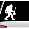 Bigfoot with Banjo Decal Sticker for Car Window BG 123