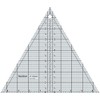 Liquidraw Triangle Quilting Ruler 60°, Clear Acrylic Template
