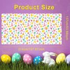 iwiio Easter Table Cloth, Easter Decorations Table Cover, Easter Plastic