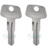 Pair of Replacement Keys for Yakima SKS Ski, Roof, Cargo Box, Carrier Racks and Crossbars with Code Series A131-A155 Cut to Your Code. (A150)