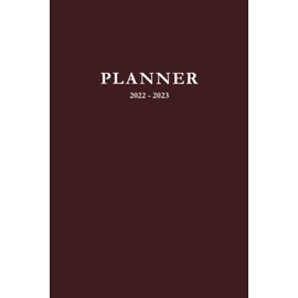 Planner 2022-2023: Brown 6x9 Edition, 16-Month Academic Daily, Weekly, and Monthly, with To-do List and Notes Section