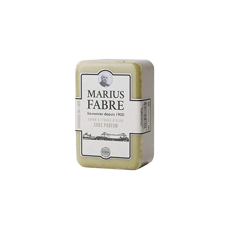 Marius Fabre - Seife, 250 g, ohne Duft, mit Olivenöl