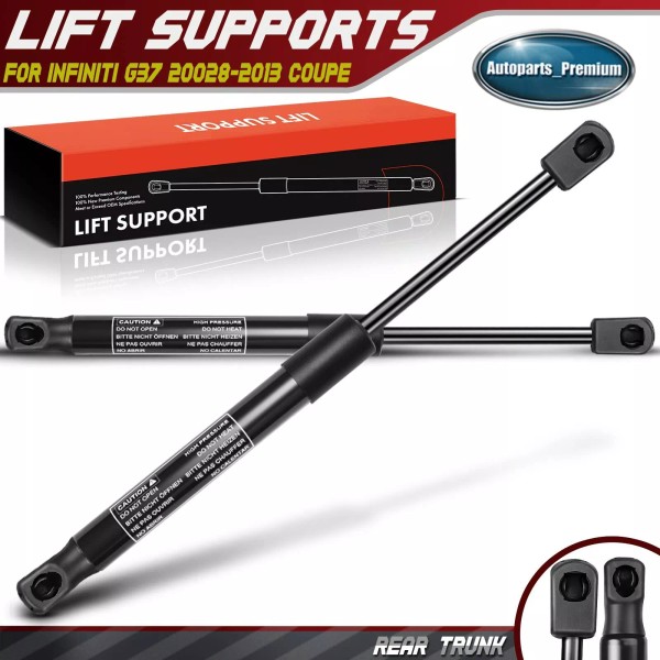 Unbranded 2x Rear Trunk Tailgate Lift Supports Gas Struts for
