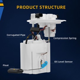 DWVO Fuel Pump Compatible with Hyundai Elantra 2017-2020 2.0L, Kona 2018-2020 2.0L, Accent 2020-2022 1.6L, Kia Forte 2019-2021 2.0L, Rio 2020-2021 1.6L, Rio 2020-2021 1.6L