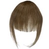 Real Human Hair Air Bangs with Clips in Replacement Hair