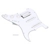 Electronic Guitar Pickguard 11‑Hole SSH Scratch Plate Backplate with Screws