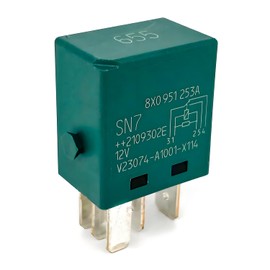 Automotive Relay V23074-A1001-X114 8x0951253a #655 12VDC 30A 5 Pins Windscreen Wiper Motor Relay HFV6-G 12-Z7ST-R.