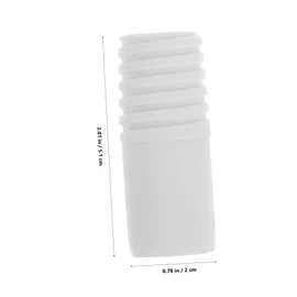 Ipetboom 20pcs Threaded Mop Rod Replacement Adapter Durable Extension Pole Connector for Broom Handle Easy Install Versatile Cleaning Accessory for Household Use