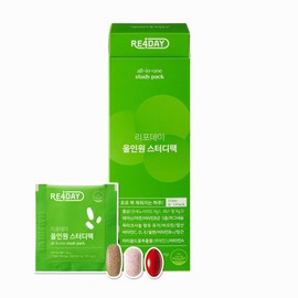 Lipoday All-in-One Study Pack Study Vitamin (30 packets, 1 packet per day nutritional supplement) / 리포데이 올인원 스터디팩 공부비타민 (30포  1일 1포 한포 영양제)