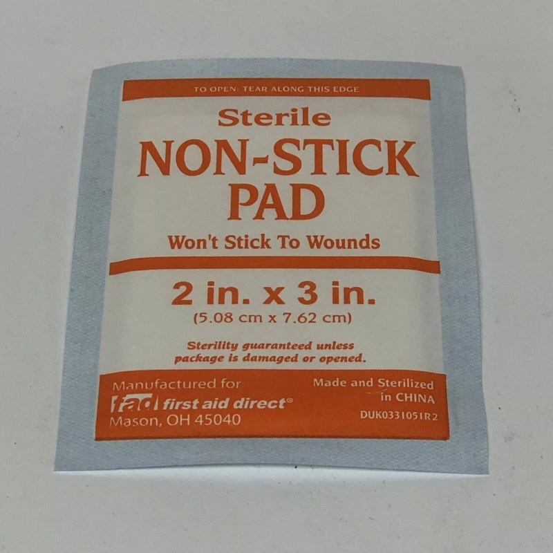 Xpect Pack Of 2, Xpect First Aid Non-Stick 2"x3" Pads