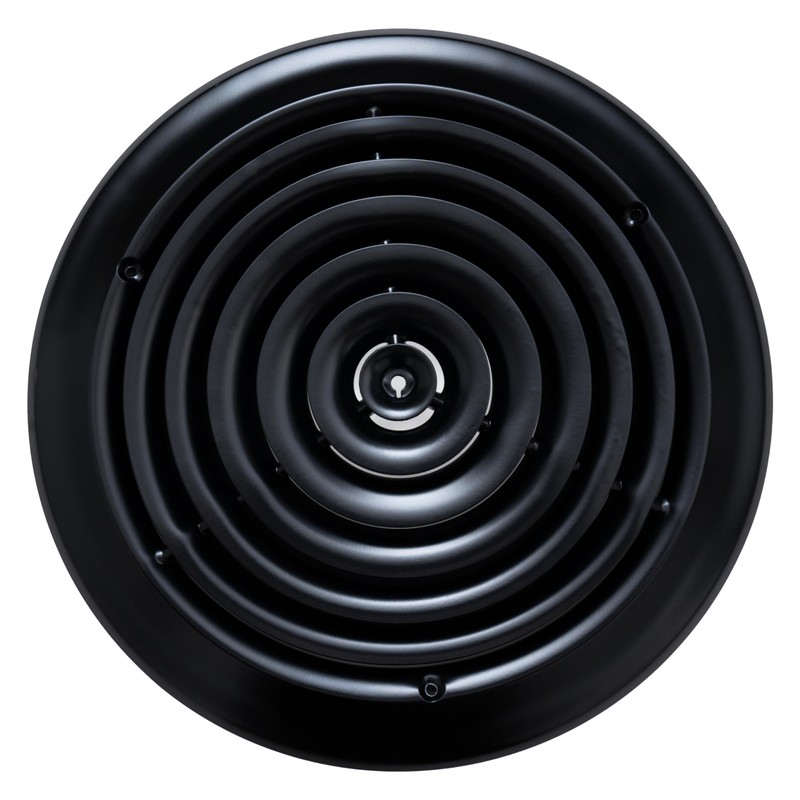 Fits 12 Inch Neck Air Duct | Steel Round Air