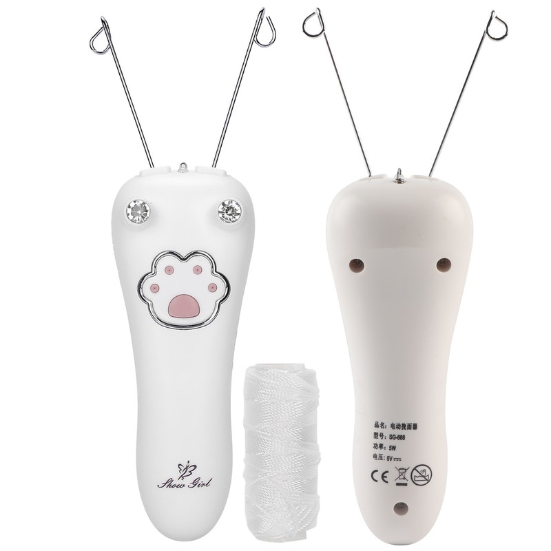 Electric Cotton Thread Epilator Body Hair Remover Threading Device Physical