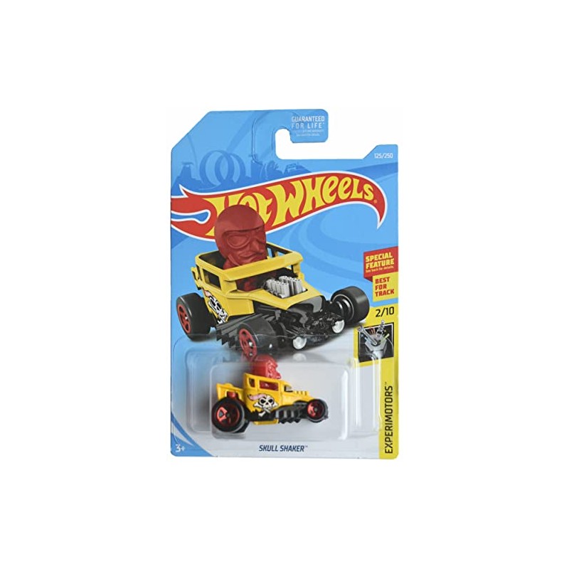 Hot Wheels Skull Shaker, Experimotors 2/10 [Yellow/red]